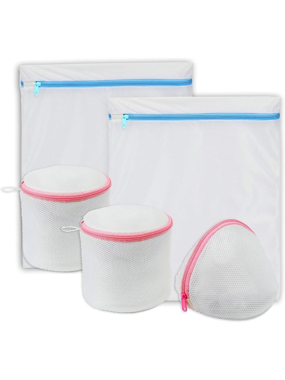 Set of 5 Laundry Bags for Delicates - Large Bra & Underwear Wash Bags